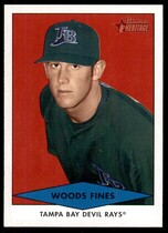 2007 Bowman Heritage Prospects #BHP48 Woods Fines