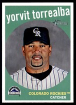 2008 Topps Heritage #357 Yorvit Torrealba