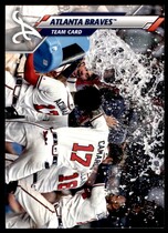 2020 Topps Base Set #218 Atlanta Braves Team Card