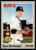 2019 Topps Heritage #181 Ryan Yarbrough