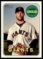 2018 Topps Heritage High Number #515 Hunter Strickland