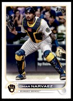 2022 Topps Base Set #139 Omar Narvaez