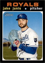 2020 Topps Heritage #342 Jake Junis
