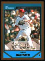 2007 Bowman Draft Futures Game Prospects Gold #BDPP67 Collin Balester