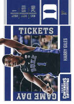 2017 Panini Contenders Draft Picks Game Day Tickets #10 Harry Giles