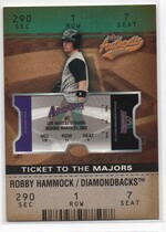 2003 Fleer Authentix Update (126-175) #173 Rob Hammock