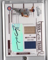 2005 Playoff Absolute Mem. TOTT Auto Swatch Double #TT-49 Kerry Wood