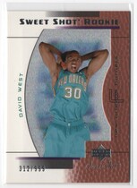 2003 Upper Deck Sweet Shot #108 David West