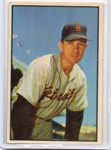 1953 Bowman Color #100 Bill Wight