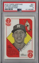 2015 Topps Heritage 1951 Collection #67 Carlos Correa