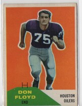 1960 Fleer Base Set #113 Don Floyd