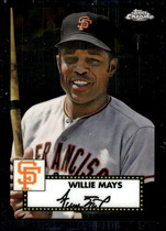 2021 Topps Chrome Platinum Anniversary #618 Willie Mays