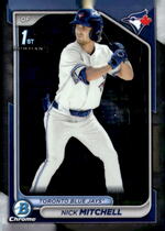 2024 Bowman Chrome Draft #BDC-114 Nick Mitchell