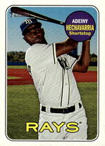 2018 Topps Heritage High Number #552 Adeiny Hechavarria