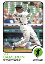 2022 Topps Heritage High Number #546 Daz Cameron