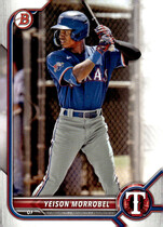 2022 Bowman Draft #BD-58 Yeison Morrobel