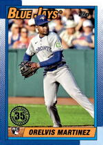 2025 Topps 1990 Topps #T90-25 Orelvis Martinez
