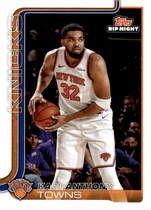 2025 Topps Rip Night #BK4 Karl-Anthony Towns