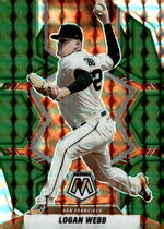 2022 Panini Mosaic Green #180 Logan Webb