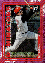2023 Donruss Dominators Pink Fireworks #D6 Barry Larkin