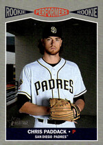 2019 Topps Heritage High Number Rookie Performers #RP-4 Chris Paddack