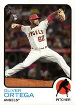 2022 Topps Heritage High Number #714 Oliver Ortega