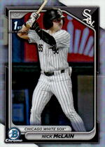 2024 Bowman Chrome Draft Refractor #BDC-14 Nick Mclain