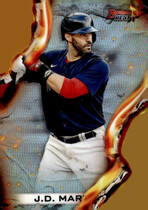 2021 Bowman Best Heatwave Die-Cut #HW-20 J.D. Martinez