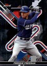 2022 Finest Base Set #34 Freddie Freeman