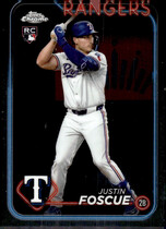 2024 Topps Chrome Update #USC179 Justin Foscue