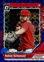 2024 Donruss Optic Blue Velocity #96 Nolan Schanuel