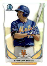 2014 Bowman Chrome Draft Top Prospects #CTP-30 Brandon Nimmo