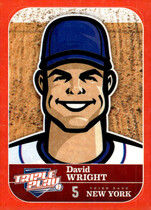 2012 Panini Triple Play Stickers #29 David Wright