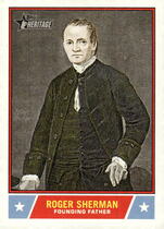 2025 Topps Heritage Notable Americans #NS-17 Roger Sherman