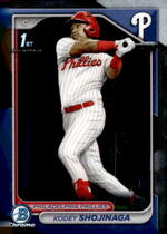 2024 Bowman Chrome Draft #BDC-108 Kodey Shojinaga