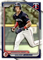 2024 Bowman Draft #BD-166 Walker Jenkins