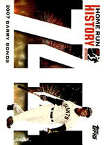 2007 Topps Barry Bonds Home Run History #744 Barry Bonds