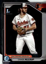2024 Bowman Chrome Draft #BDC-123 Chase Allsup