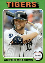 2024 Topps Heritage Mini #350 Austin Meadows