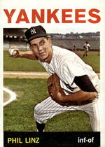1964 Topps Base Set #344 Phil Linz