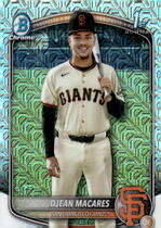 2025 Bowman Chrome Mega Box Prospects (Mojo Refractor) #BCP-237 Djean Macares