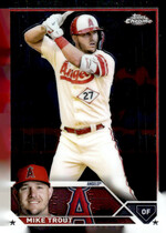 2023 Topps Chrome #27 Mike Trout