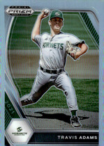 2021 Panini Prizm Draft Picks Silver Prizm #PDP189 Travis Adams