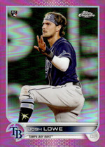 2022 Topps Chrome Pink Refractor #83 Josh Lowe