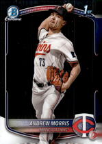 2025 Bowman Chrome Prospects #BCP-90 Andrew Morris