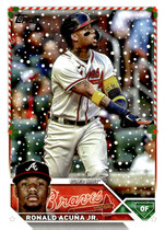2023 Topps Holiday #H43 Ronald Acuna Jr.