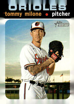 2020 Topps Heritage High Number #696 Tommy Milone