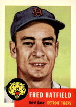 1991 Topps Archives 1953 #163 Fred Hatfield