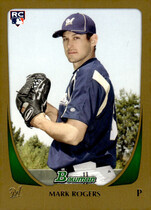 2011 Bowman Gold #208 Mark Rogers