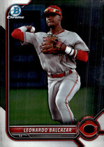 2022 Bowman Chrome Draft #BDC-91 Leonardo Balcazar